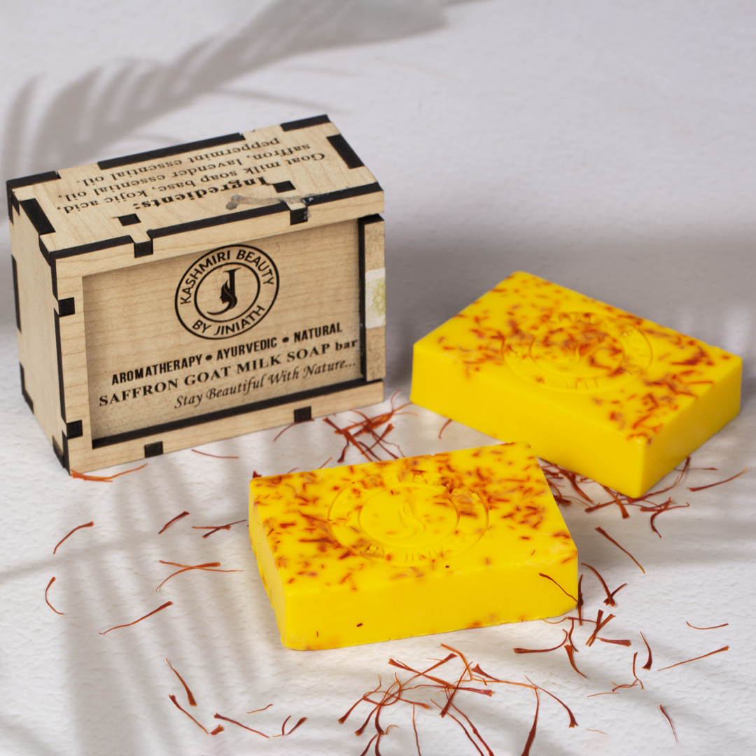 SAFFRON GOATMILK BEAUTY BAR