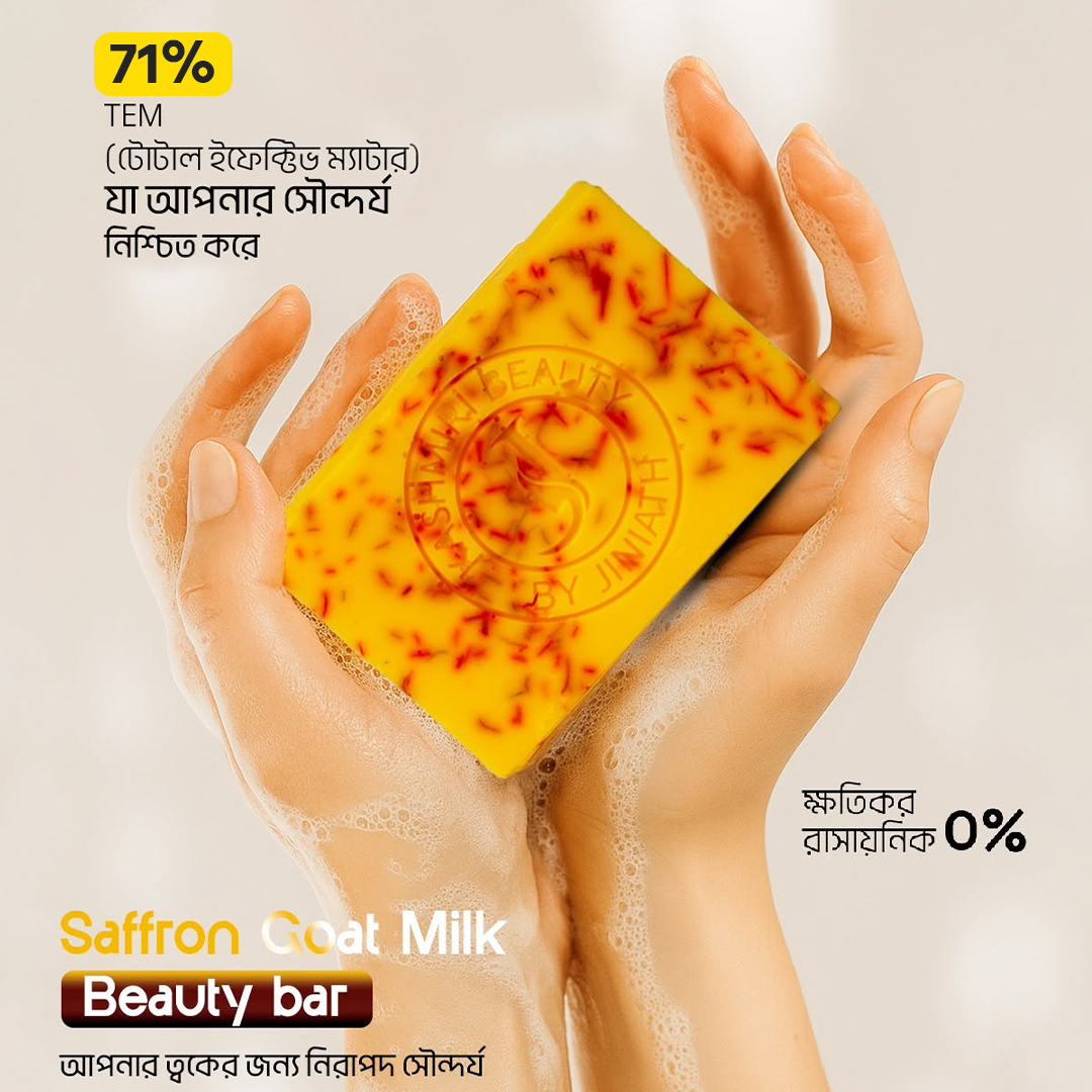 SAFFRON GOATMILK BEAUTY BAR